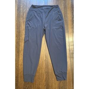 Patagonia Happy Hike Studio Pants Womens Medium Black Joggers Gorpcore Outdoors